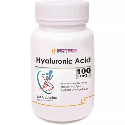 Biotrex Hyaluronic Acid 100mg Capsules | Swadesiicart