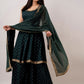 Kalini Women Floral Embroidered Kurta With Sharara & Dupatta | Swadesiicart