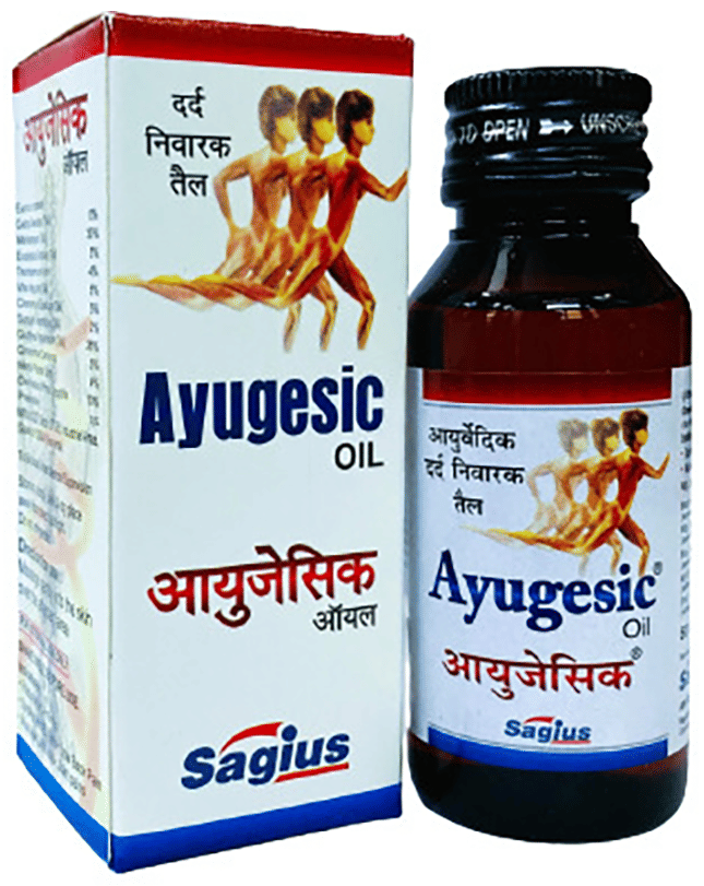 Sagius Ayugesic Oil | Swadesiicart