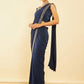 Soch Blue Beads and Stones Ready to Wear Saree | Swadesiicart