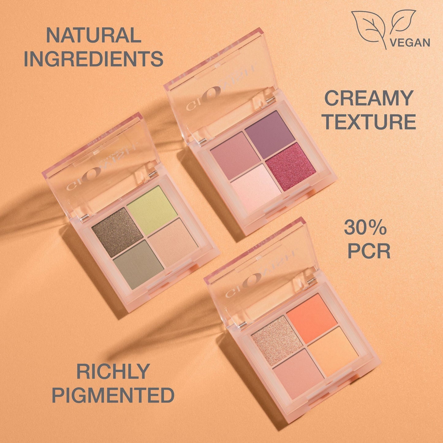 Huda Beauty Glowish Micro Mini Natural Eyeshadow Palette - Amethyst | Swadesiicart