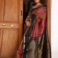 Kalini Floral Woven Design Zari Banarasi Saree | Swadesiicart