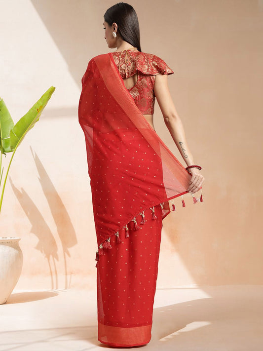 Mitera Floral Printed Ready to Wear Saree | Swadesiicart