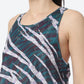 ASICS Ventilate Actibreeze Aop Women White Green Printed T-shirt | Swadesiicart