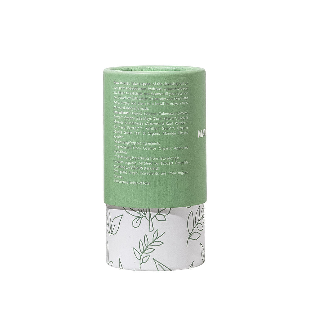 Earth Rhythm Matcha Moringa Cleansing Buff | Swadesiicart