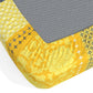Dreamscape Yellow Ethnic Motifs Cotton 140 TC Fitted Single Bedsheet & 1 Pillow Cover - Swadesiicart