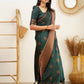 Kalini Woven Design Ethnic Motifs Zari Banarasi Saree | Swadesiicart