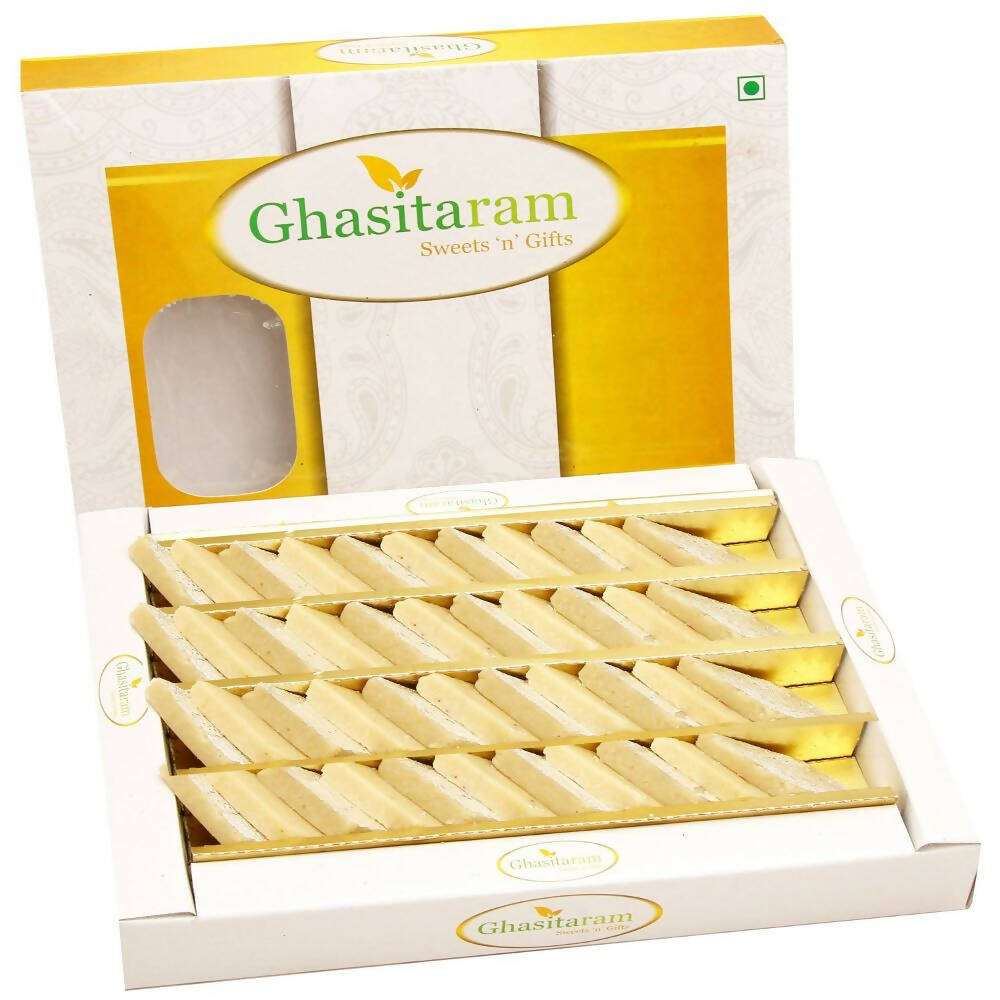 Ghasitaram Sugarfree Strawberry Katlis Sweet Box | Swadesiicart