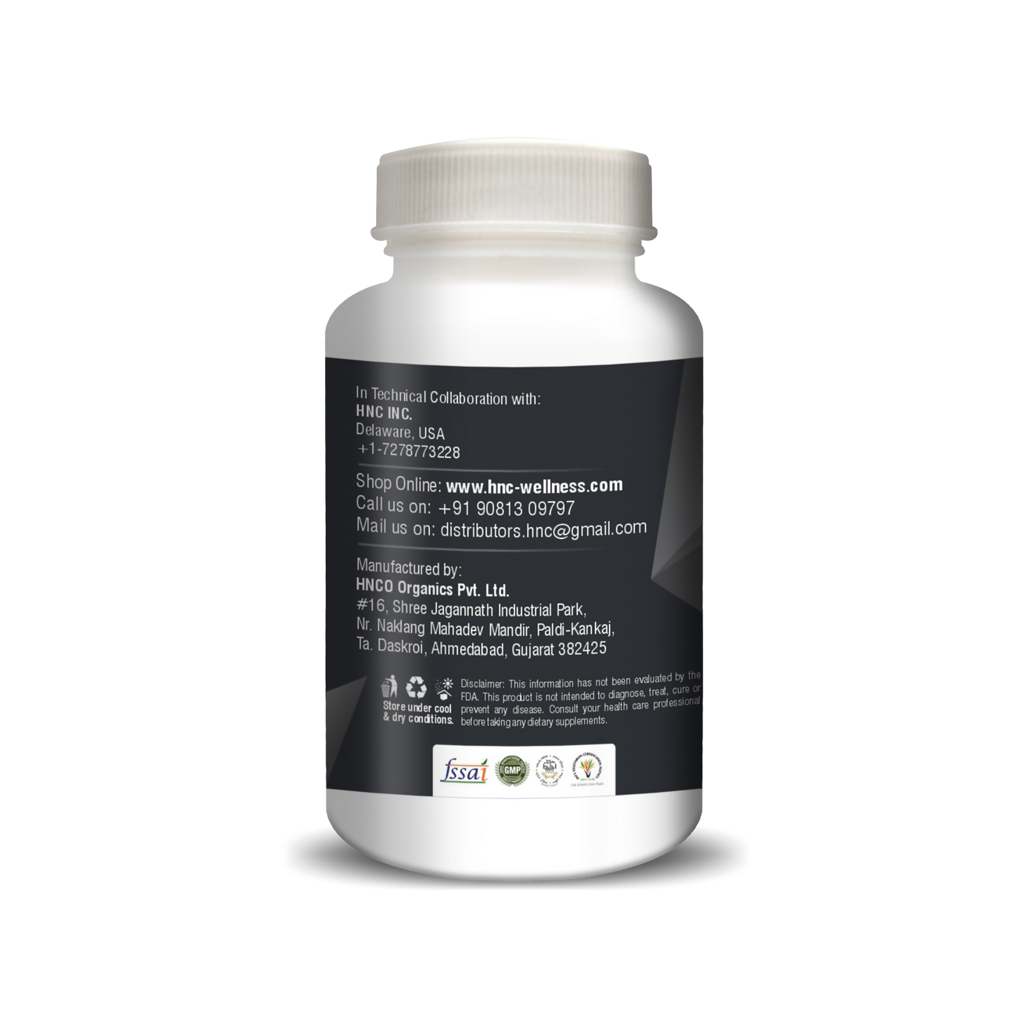 H&C Herbal SJ Extract Veg Capsules - Swadesiicart
