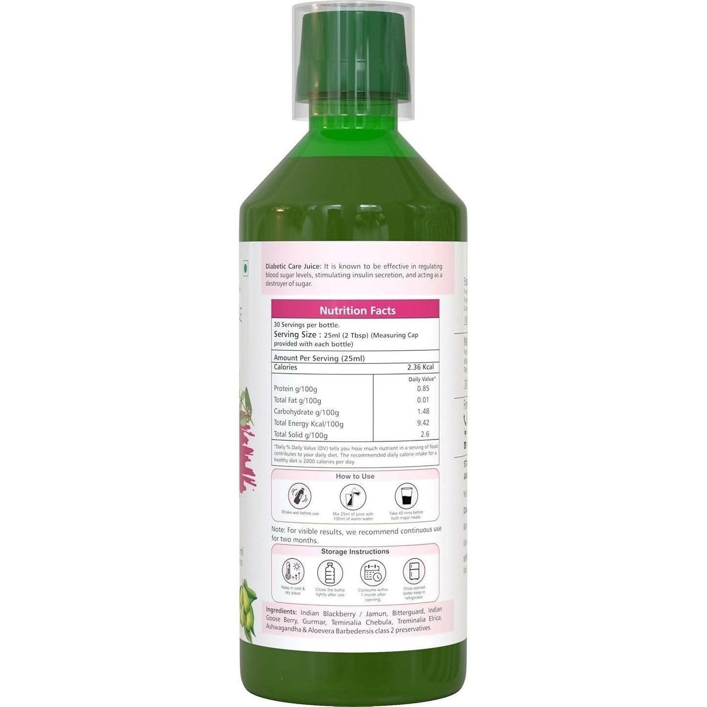 Farm Naturelle Diabetic Juice | Swadesiicart