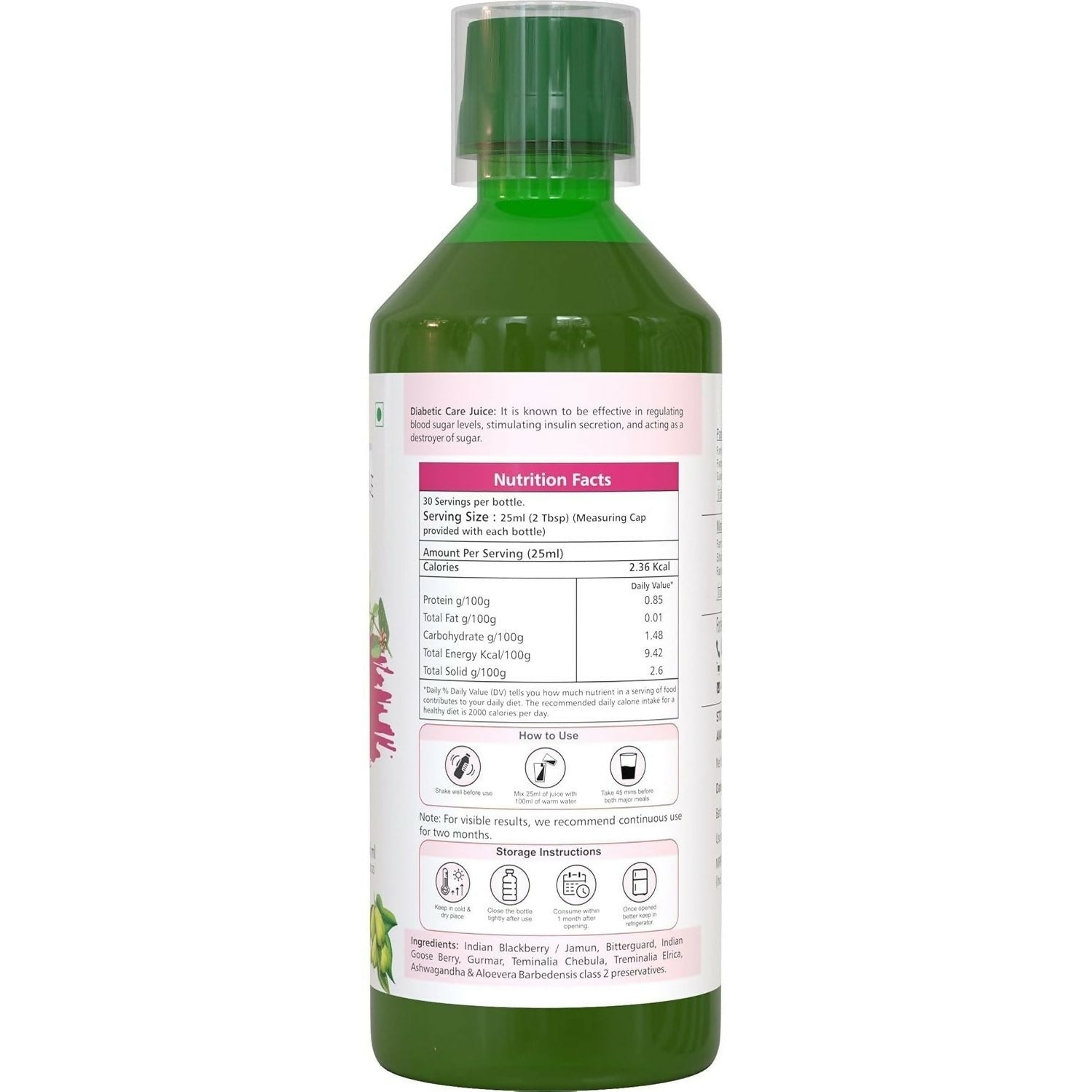 Farm Naturelle Diabetic Juice | Swadesiicart