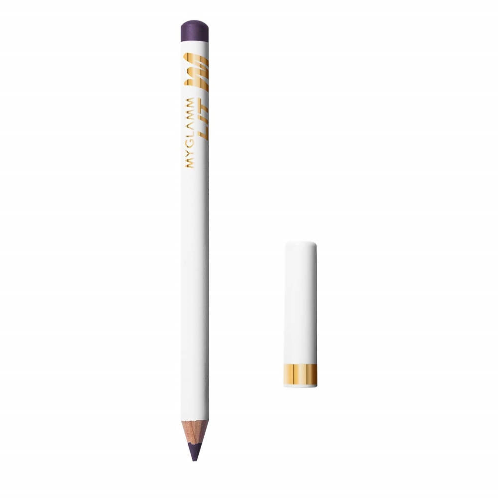 MYGLAMM LIT Matte Eyeliner Pencil - Wicked (1.14 Gm) - Swadesiicart