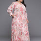 Ahalyaa Women's Traditional wear Ethnic Dress - Pink | Swadesiicart