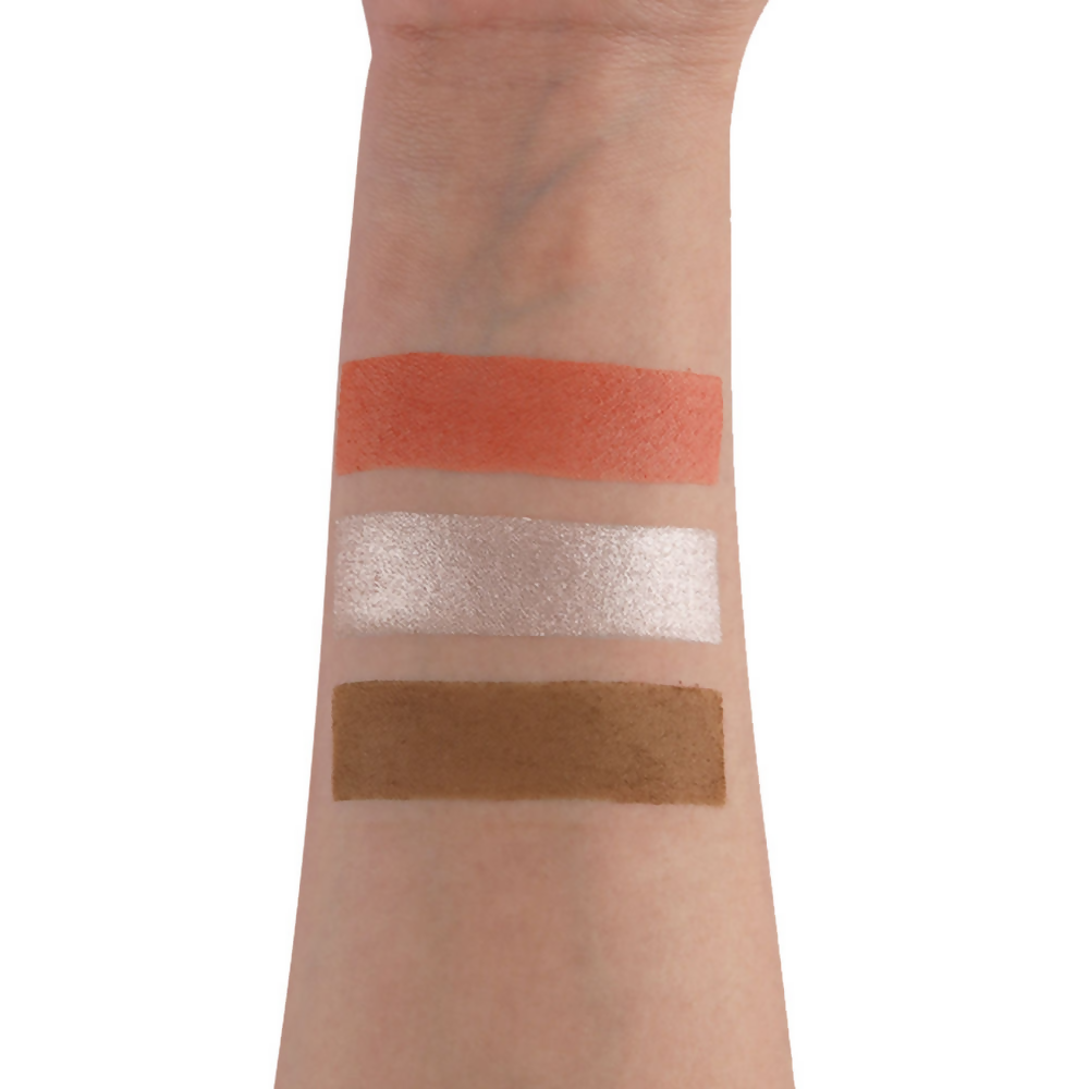 Daily Life Forever52 Glambo - Contour Highlighter Blush Palette - Golden Rose | Swadesiicart