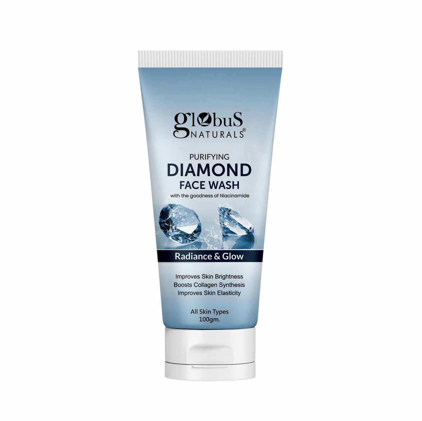 Globus Naturals Revival Diamond Face Wash, Suitable For All Skin Types | Swadesiicart