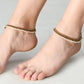 Mominos Fashion Kamal Johar Red Kundan Anklets | Swadesiicart