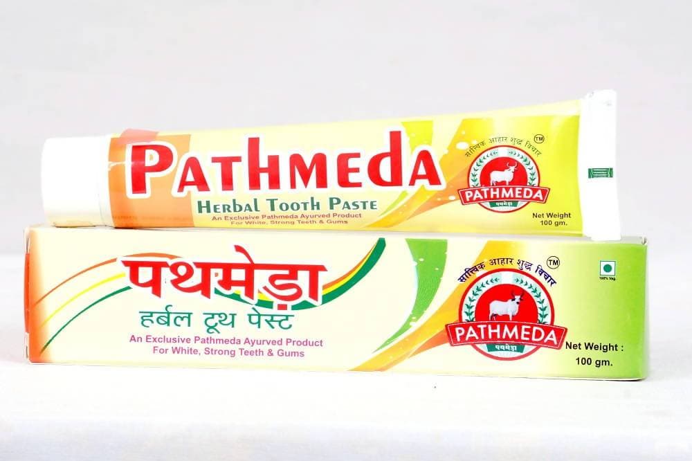 Gavyamart Pathmeda Herbal Tooth Paste - Swadesiicart