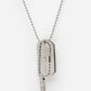 NVR Men Silver Plated Milletry Style Pendent With Chain | Swadesiicart