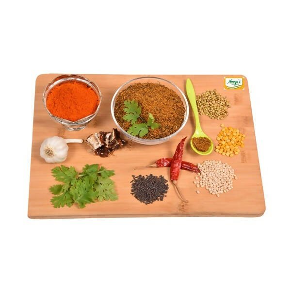 Amoga's Pickles Factory Coriander Leaves Curry Powder Andhra Style - Swadesiicart