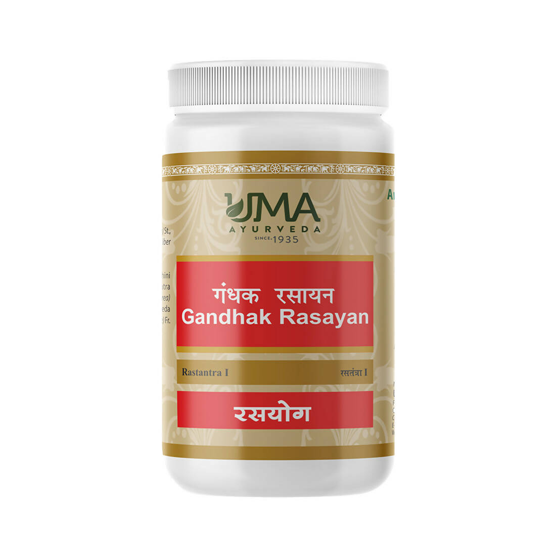 Uma Ayurveda Gandhak Rasayan Tablets - Swadesiicart