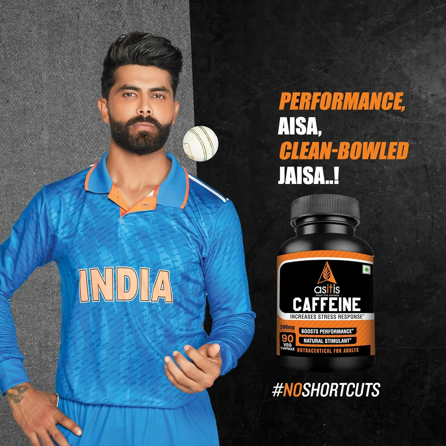 As-It-Is Nutrition Caffeine Per Serving Capsules | Swadesiicart