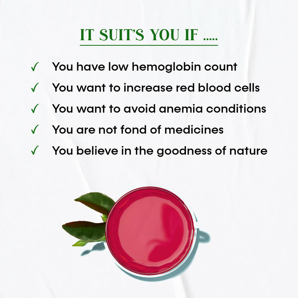 Oraah Hemoglobin Booster - Swadesiicart