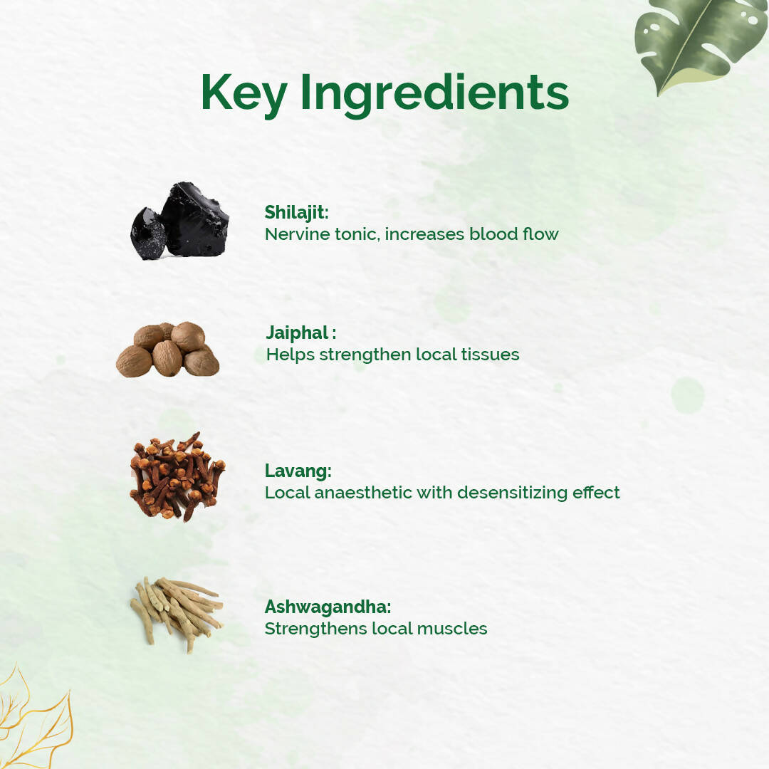 Dr. Vaidya's SJ Oil for Men: Enhance Power & Stamina With the Natural Oil | Swadesiicart