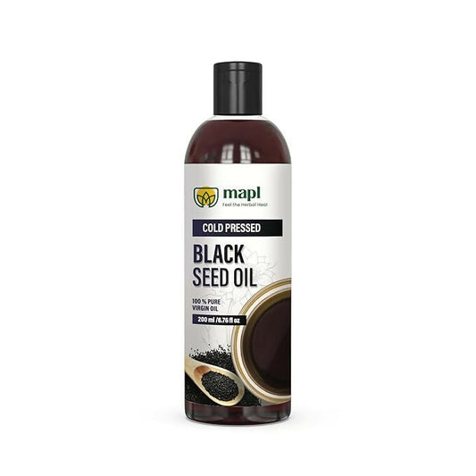 MAPL Organic Black Seed Oil Cold-Pressed | Swadesiicart
