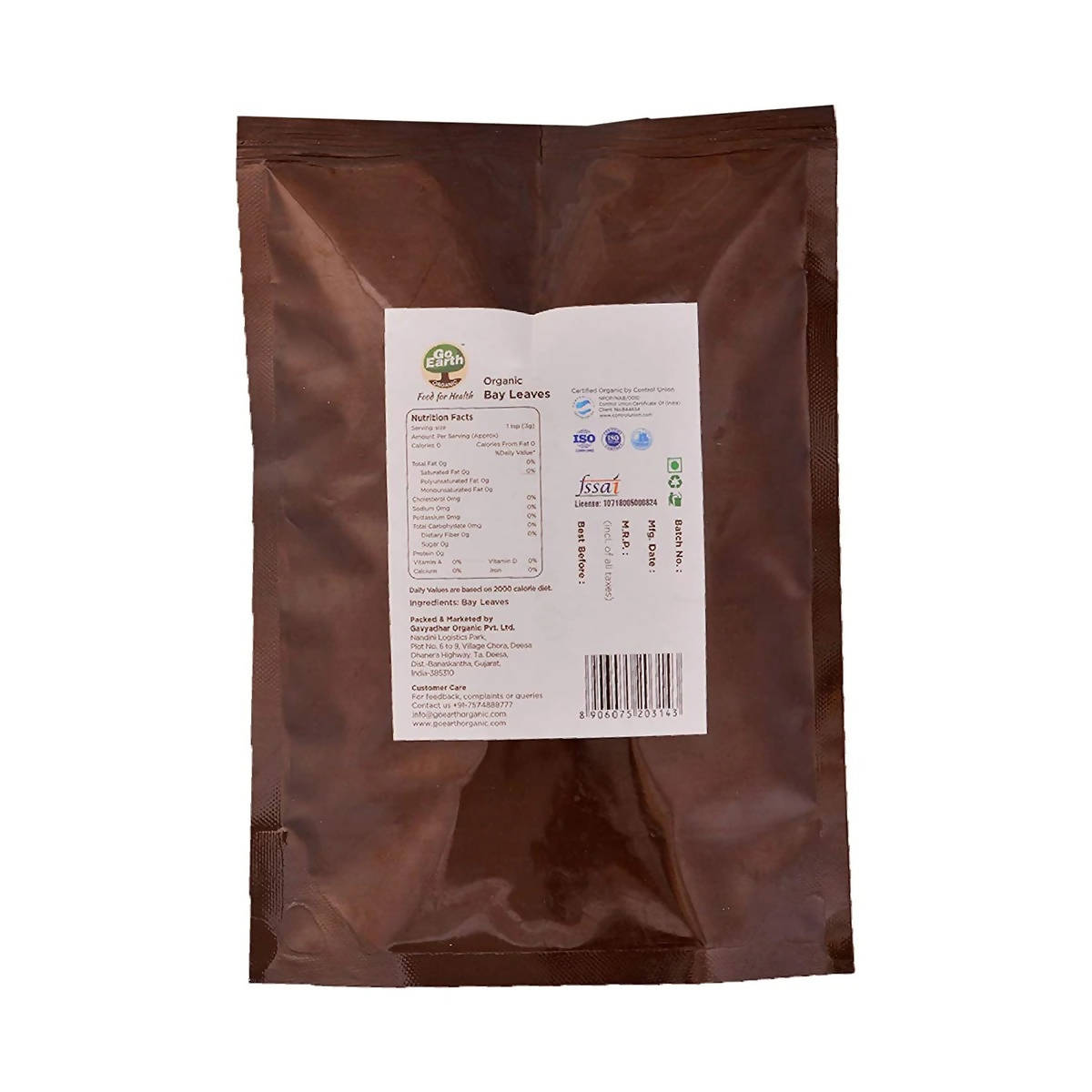 Go Earth Organic Bay Leaves - Swadesiicart