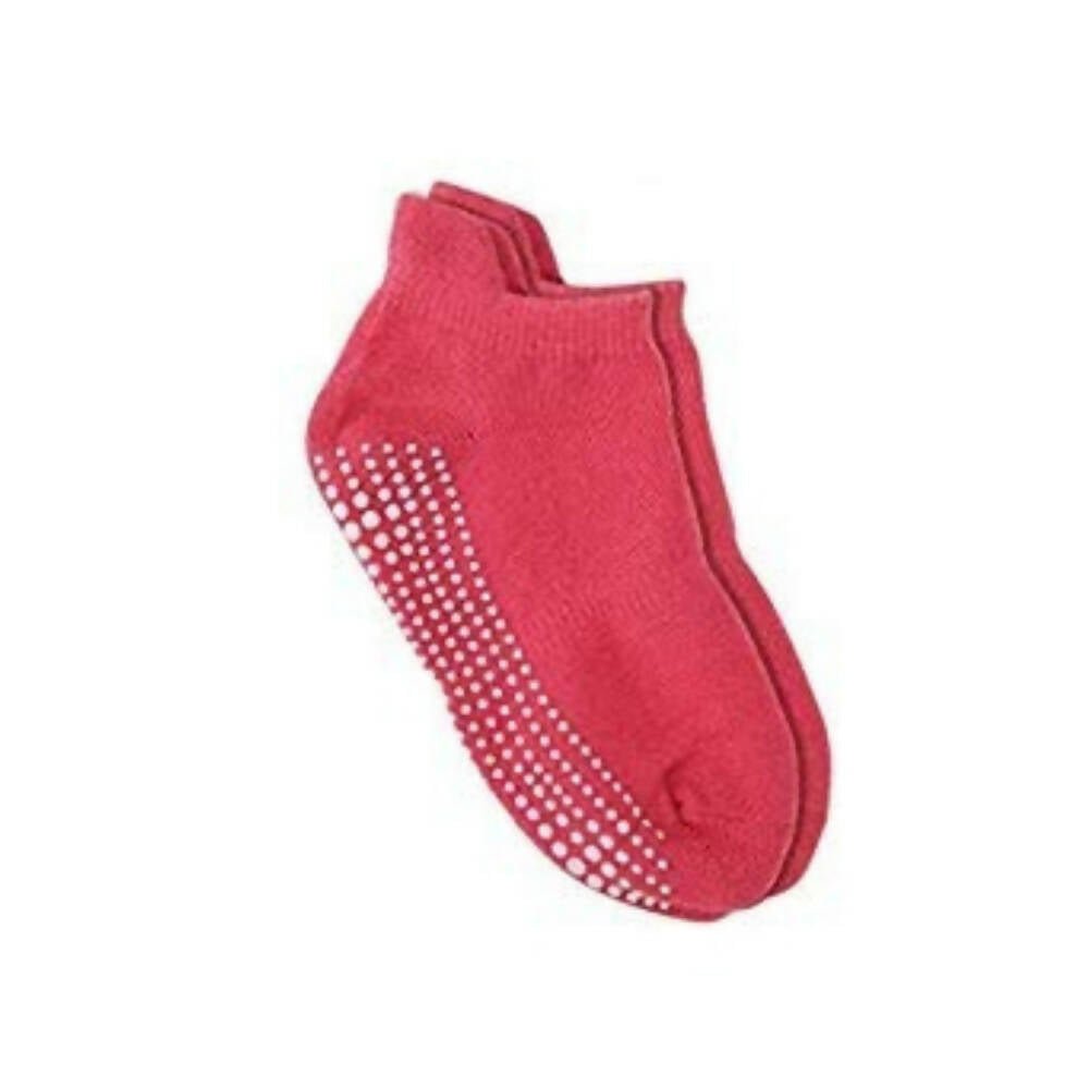 AHC Baby Socks Anti Slip Anti Skid Boys Girls Ankle Length Soft Cotton Socks with Grip