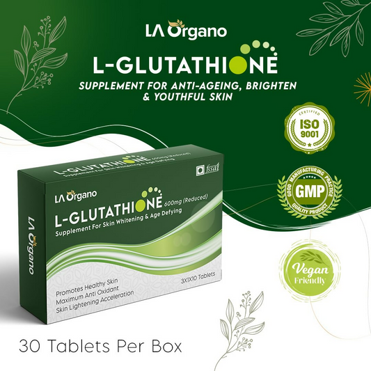LA Organo L Glutathione Tablets - Swadesiicart
