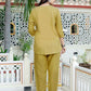 Miravan Women's Mehandi Solid Co-Ord Set - Swadesiicart