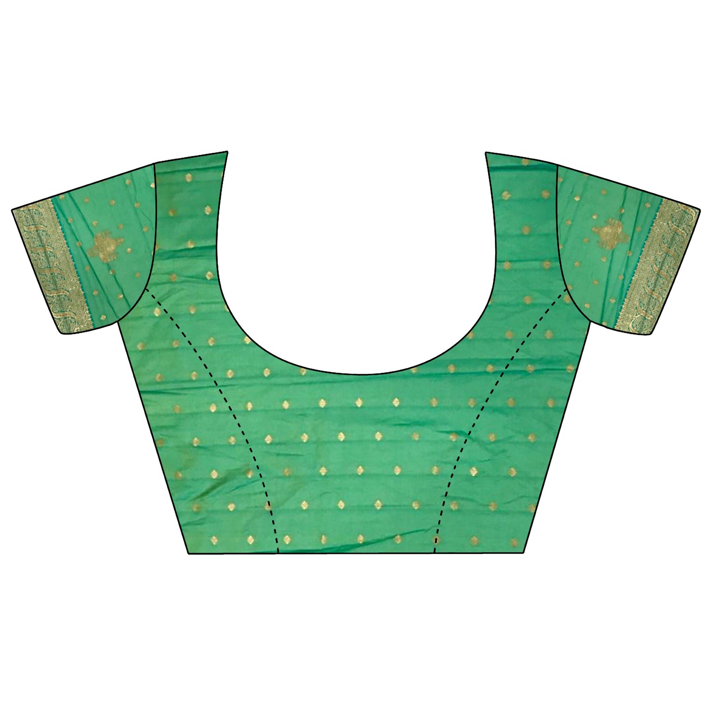 Joban Fashion Peach Banarasi Soft Silk Woven Saree | Swadesiicart