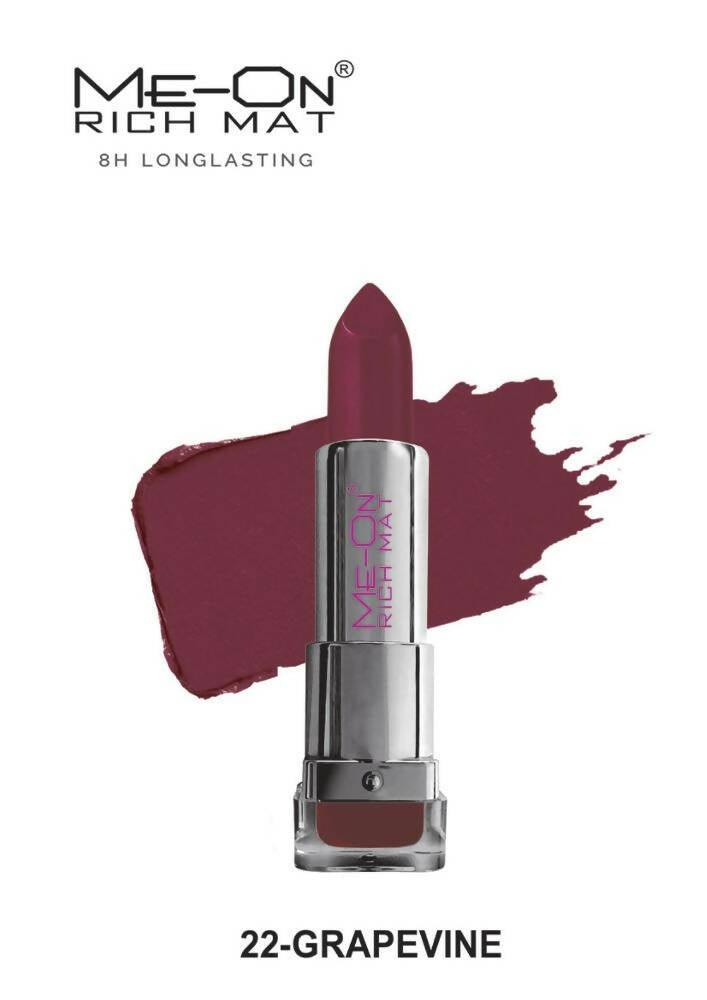 Me-On Professional Rich Mat Lipstick Shade 22 - Swadesiicart