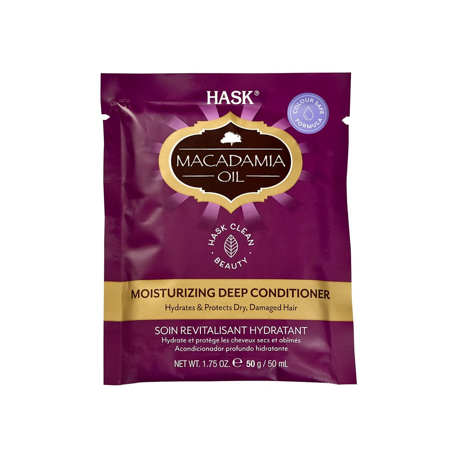 HASK Macadamia Oil Moisturizing Deep Conditioner | Swadesiicart