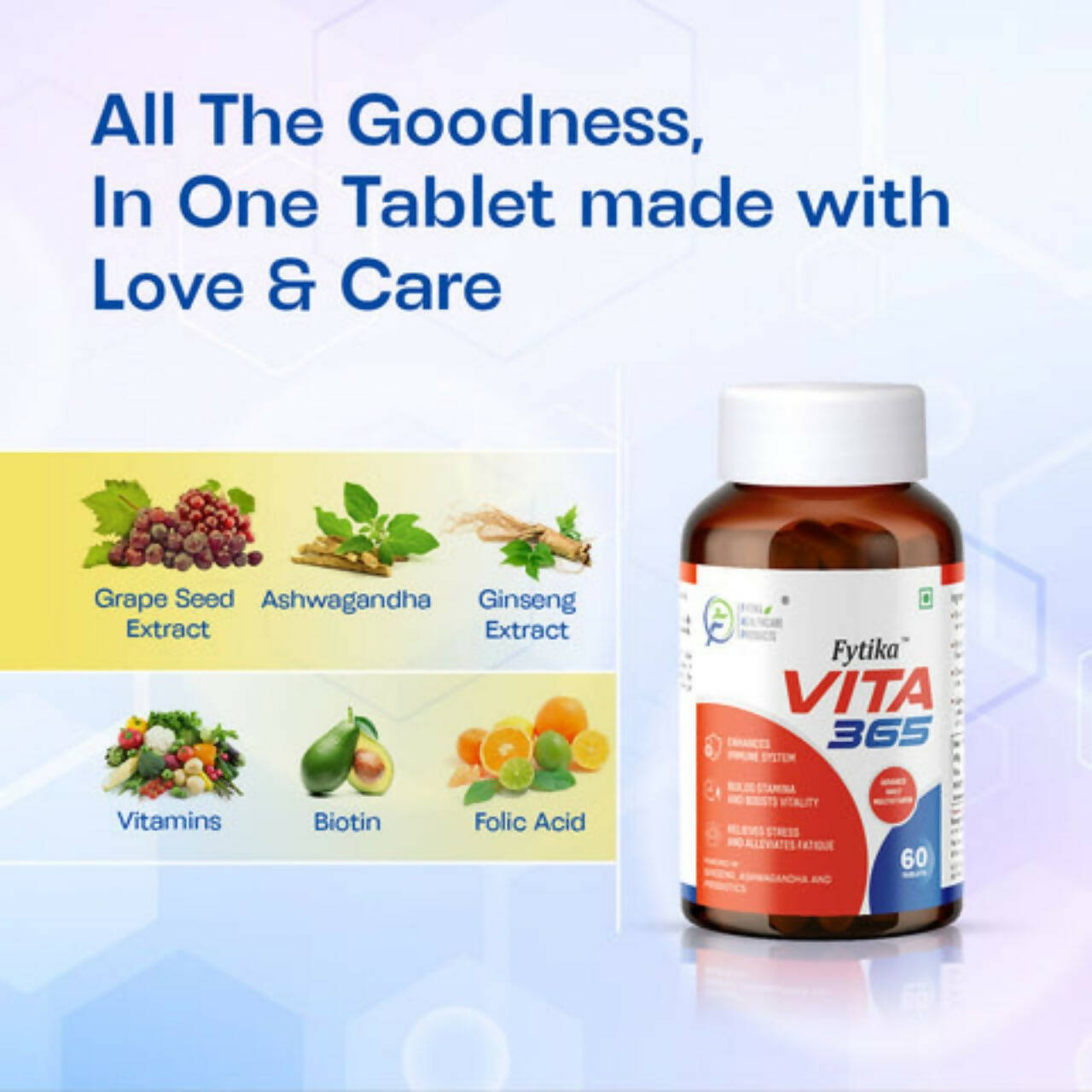 Fytika Vita 365 Tablets - Swadesiicart