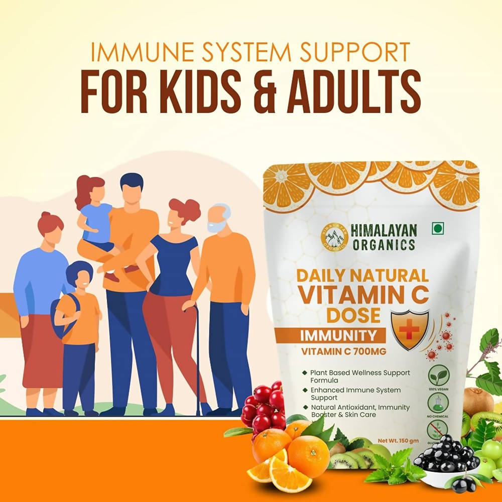 Himalayan Organics Daily Natural Vitamin C Dose Immunity + | Swadesiicart