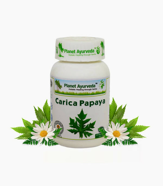 Planet Ayurveda Carica Papaya Capsules - Planet Ayurveda