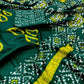 Green Silk Blend Ethnic Motifs Saree with Unstitched Blouse - Hiral Fashion | Swadesiicart