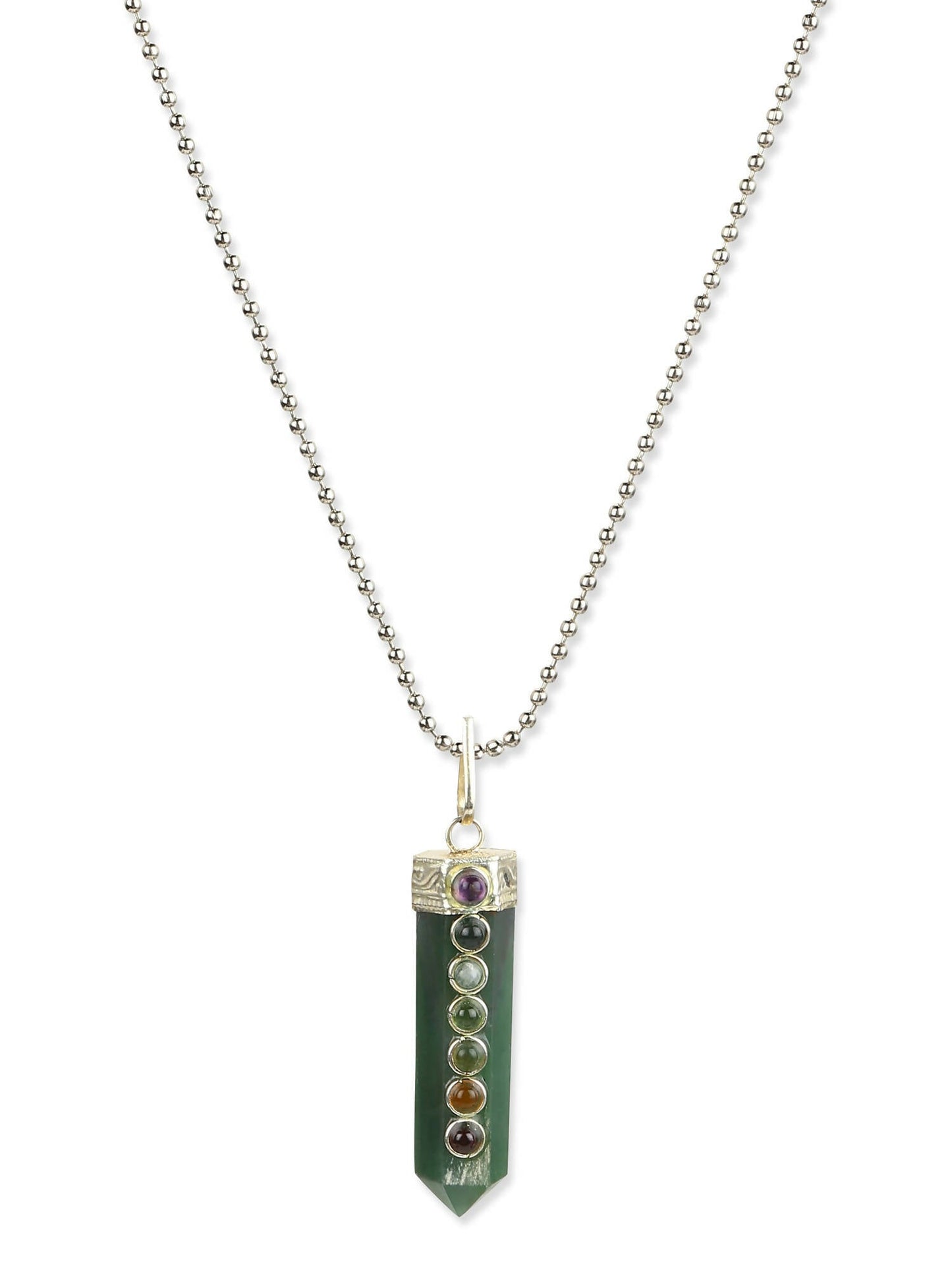Women's Silver-Plated Chain - Ruby Raang | Swadesiicart