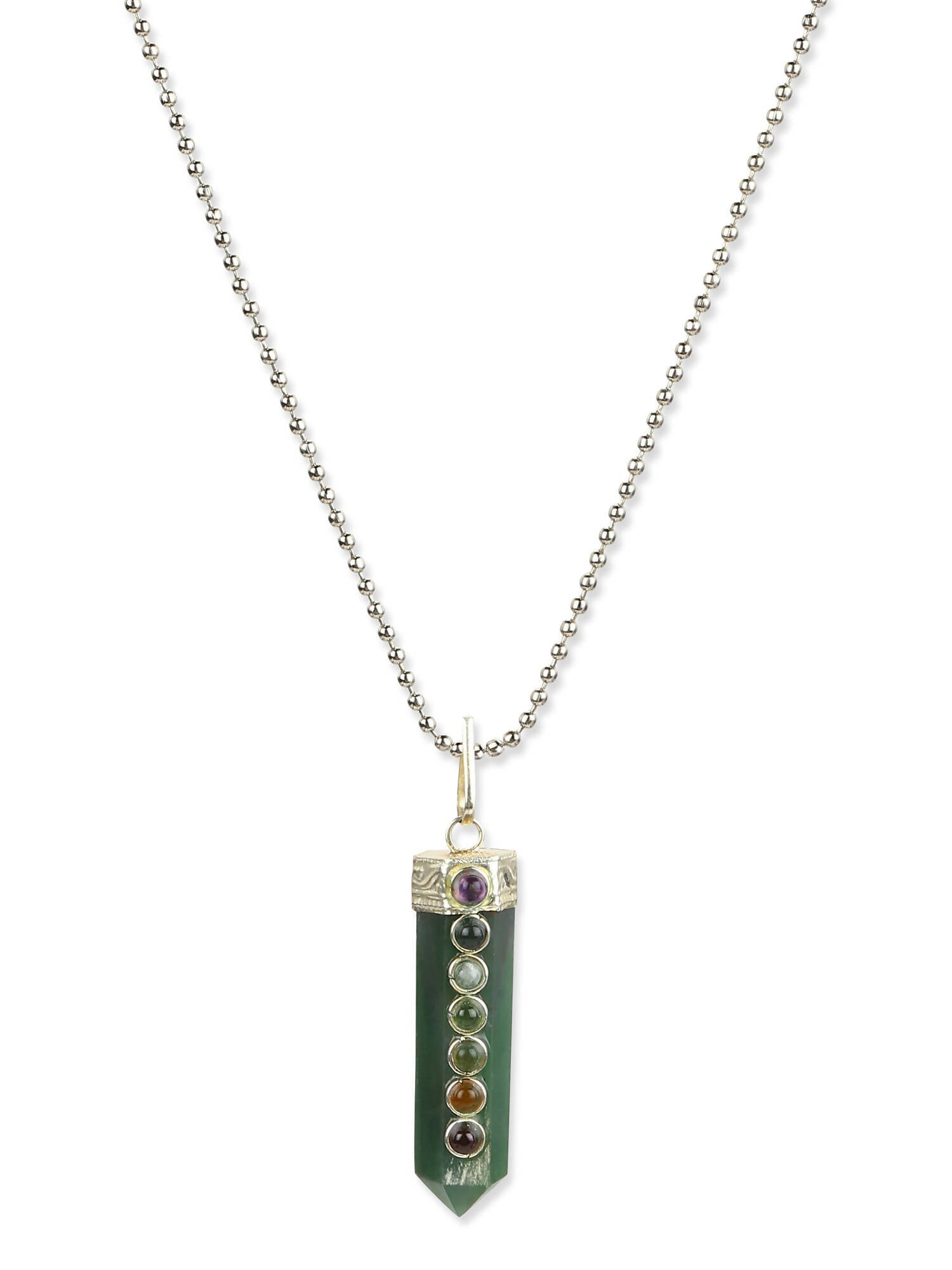Women's Silver-Plated Chain - Ruby Raang | Swadesiicart