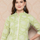 Ahalyaa Women's Traditional Wear Co-ods - Pista Green | Swadesiicart