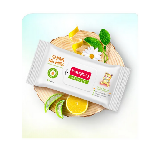 Babyhug Naturals Vitamin Wet Wipes - Swadesiicart