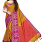 Vamika Banarasi Jacquard Weaving Mustard Saree (DHONI MUSTARD) | Swadesiicart