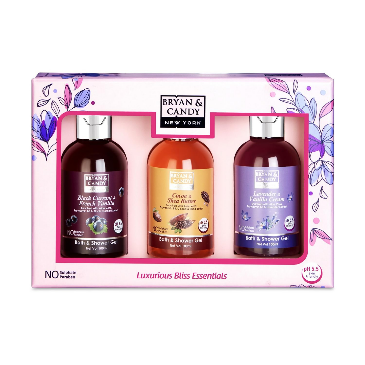 Bryan & Candy Luxurious Bliss Essential Shower Gel Combo - Swadesiicart