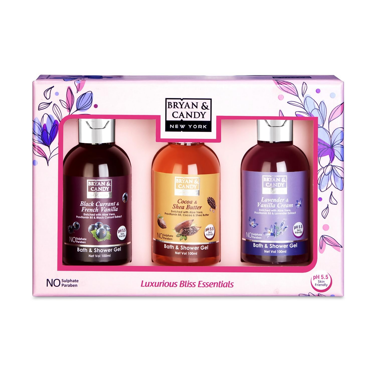Bryan & Candy Luxurious Bliss Essential Shower Gel Combo - Swadesiicart
