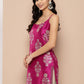 Ahalyaa Women's Traditional wear Tunic - Royal Pink | Swadesiicart