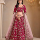 Anaita Red Art Silk Designer Lehenga With Blouse