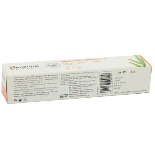 Himalaya Wellness Muscle & Joint Rub Cream (20 gm) | Swadesiicart