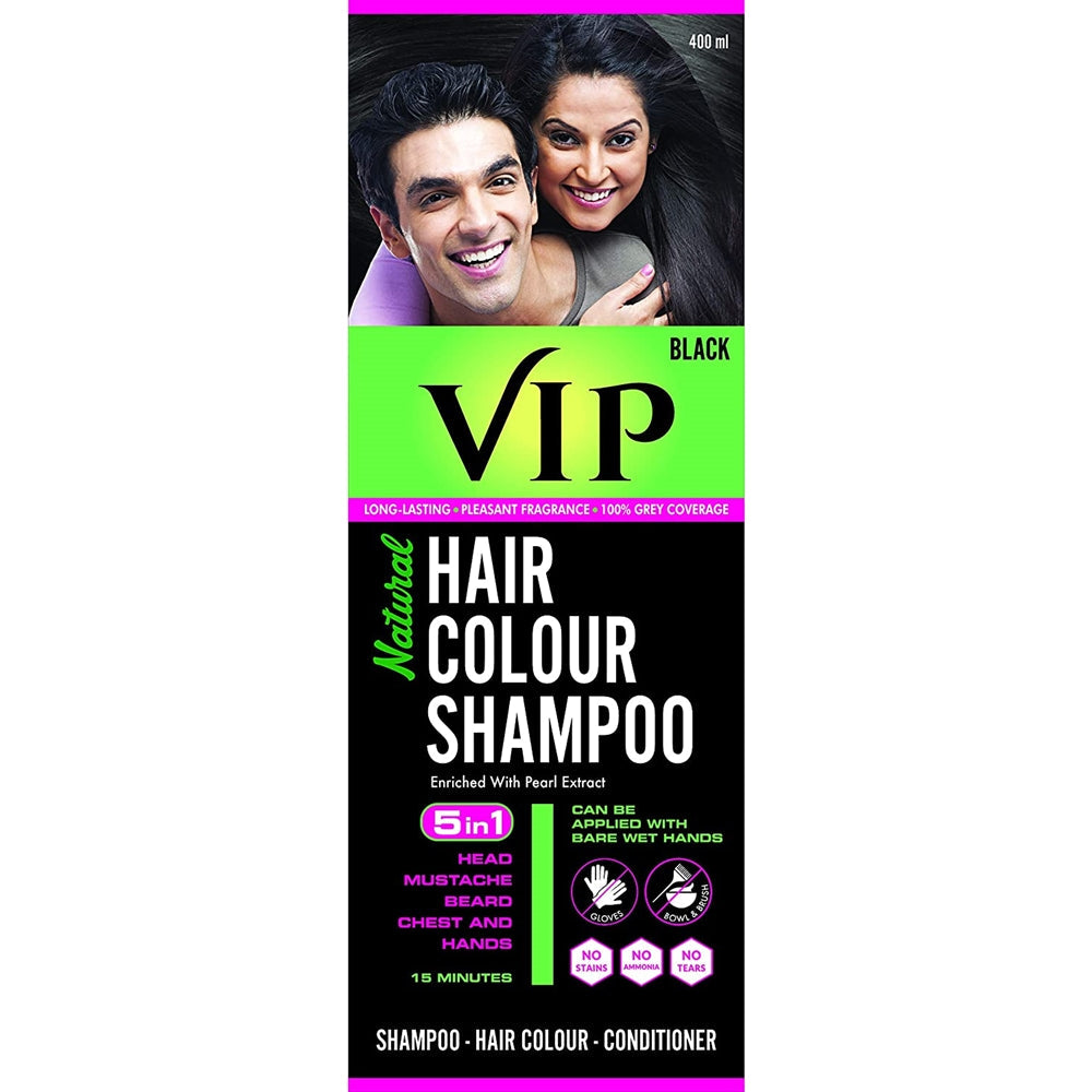 Vip Natural Hair Color Shampoo | Swadesiicart